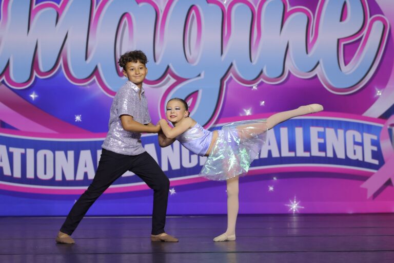 Born Dance Academy duo performing in competition